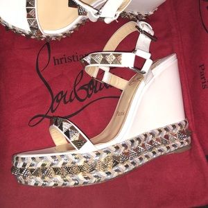 Studded Wedges By CHRISTIAN LOUBOUTIN